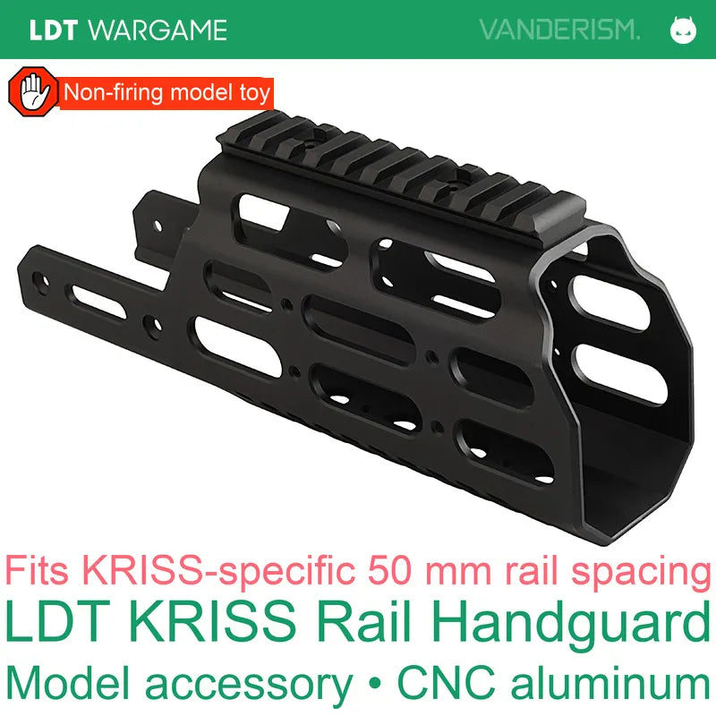 LDT KRISS Vector Handguard, Mock Suppressor and Rail Accessories (Pre-Order 50 Hari)