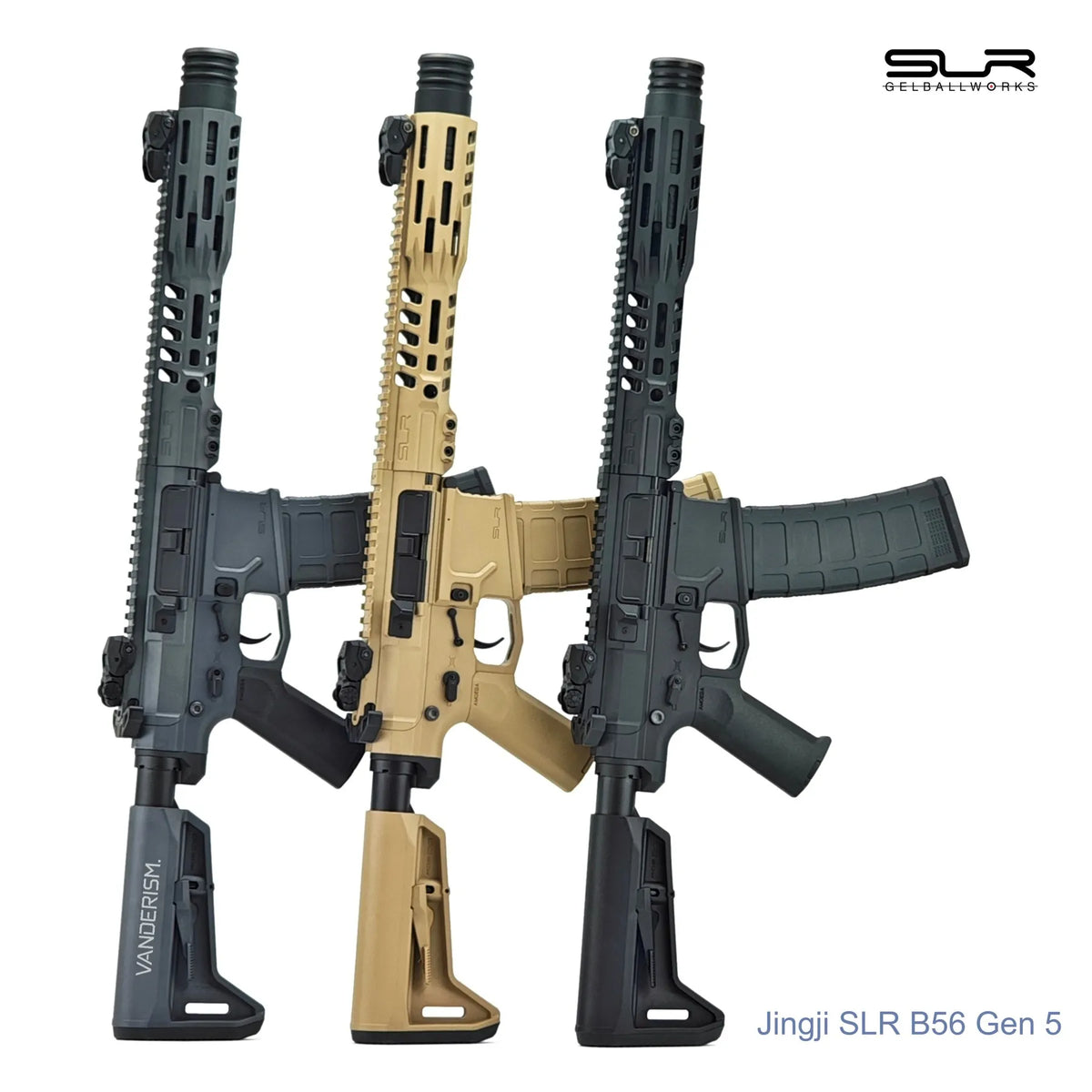 Jingji SLR B56 Gen 5 Gel Blaster with Electronic Fire Control (Pre-Order 50 Hari)