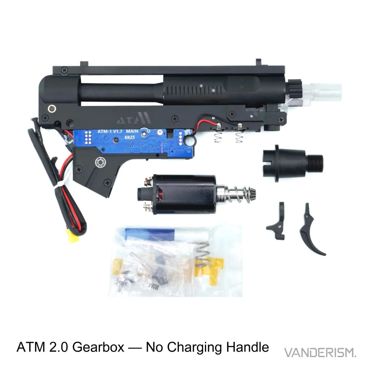 ATM 2.0 Gearbox and CNC Upgrade Parts | Gel Blaster WGG WGB (Pre-Order 50 Hari)