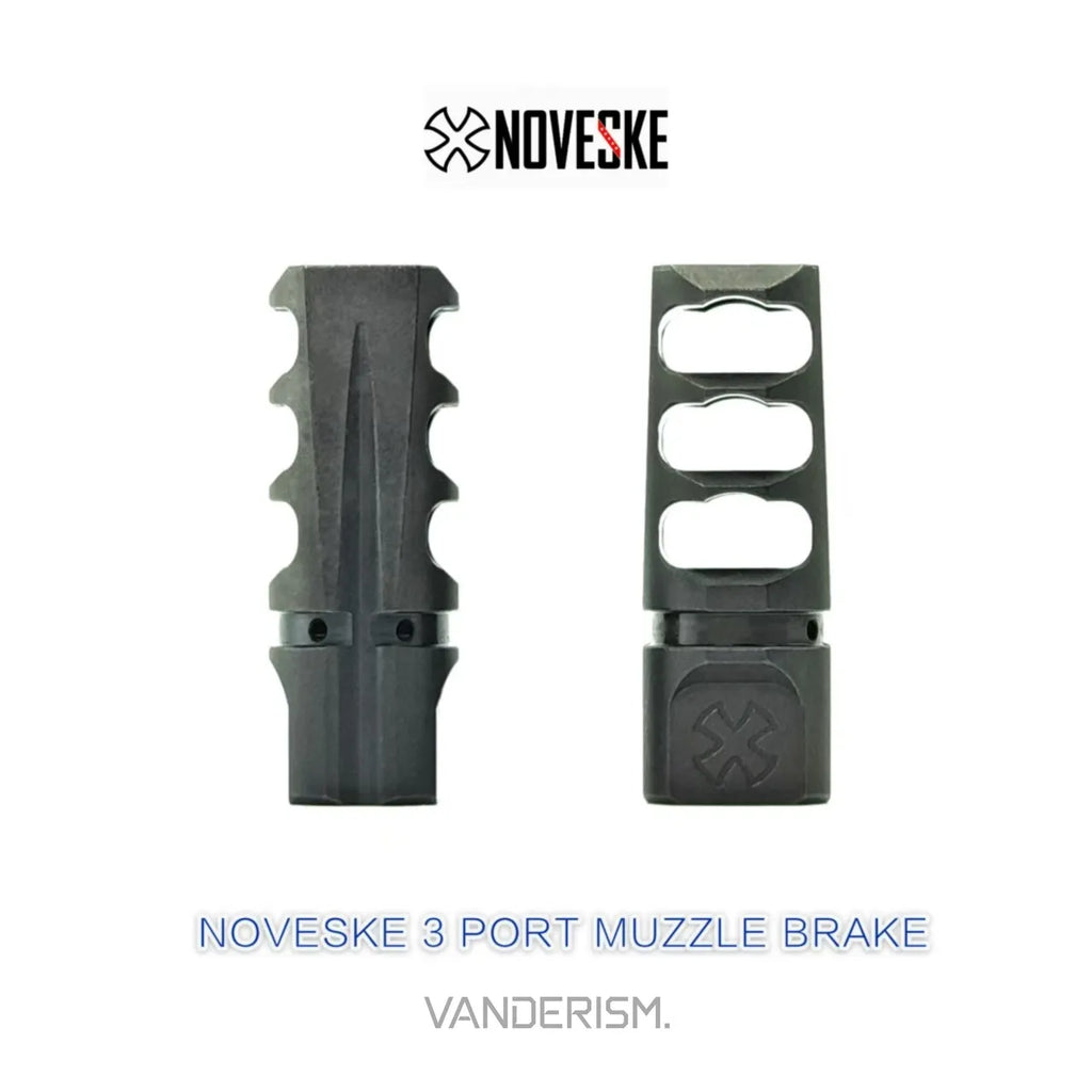 NOVESKE N4 Steel Flash Hider | Gel Blaster WGG WGB Airsoft (Pre-Order 50 Hari)