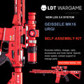 Geissele MK16 URGI Self-Assembly Toy Model Kit, LDX 3.0 / 7075 Electronic-Control Gearbox (Pre-Order 50 Hari)