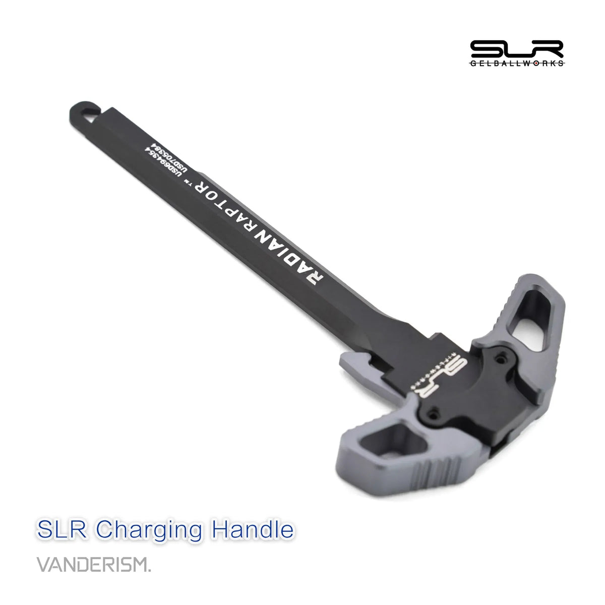 SLR CNC Charging Handle for V2 (Pre-Order 50 Hari)