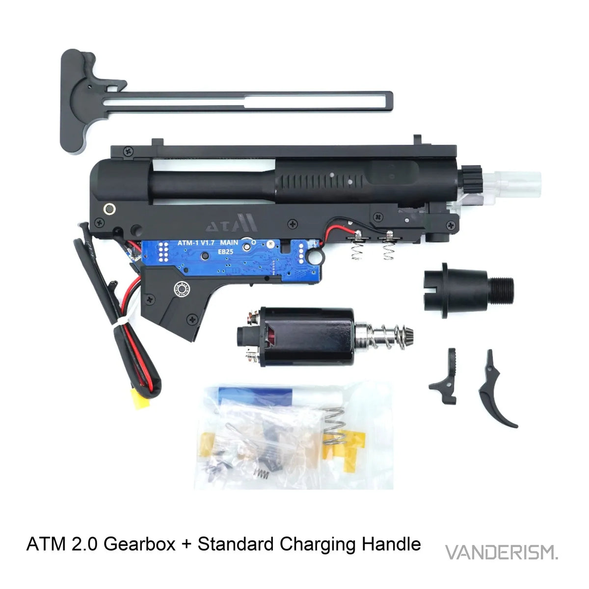 ATM CNC Gearbox Upgrade Parts | Gel Blaster WGG WGB (Pre-Order 50 Hari)