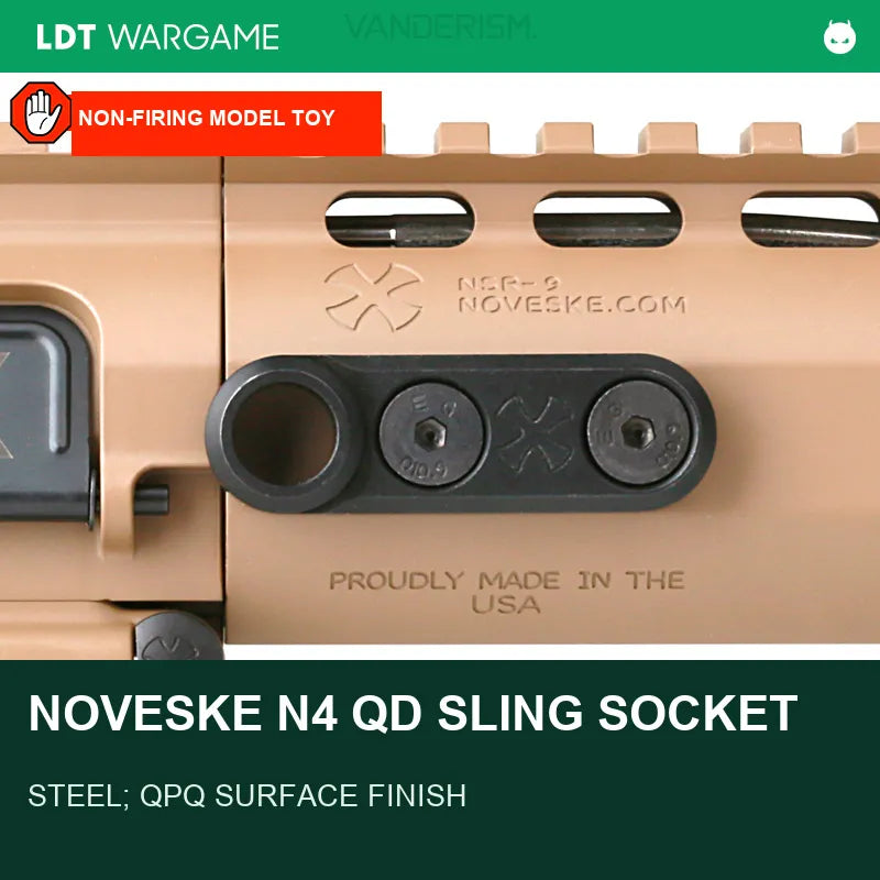 Noveske N4 Steel QD Sling Socket Replica (Pre-Order 50 Hari)