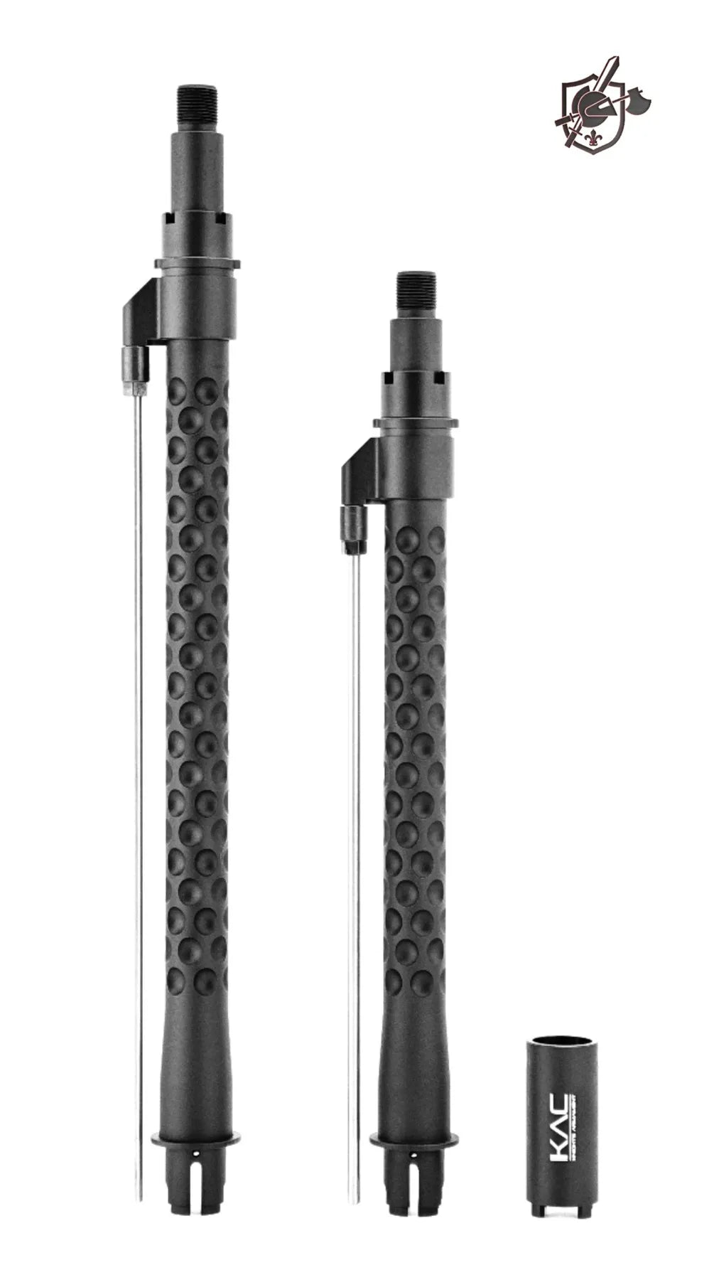 KAC Dimpled Outer Barrel and Gas Block Kit | Gel Blaster WGG WGB (Pre-Order 50 Hari)