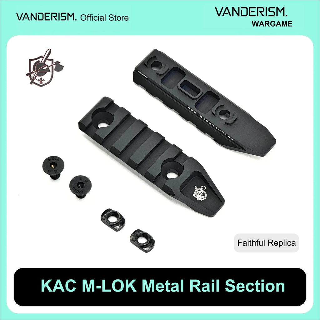 KAC M LOK Metal Rail Sections (Pre-Order 50 Hari)