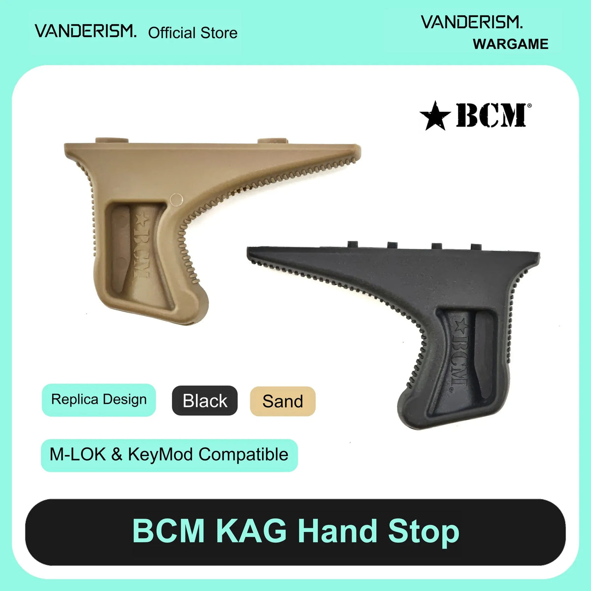 BCM KAG Nylon Handstop (Pre-Order 50 Hari)