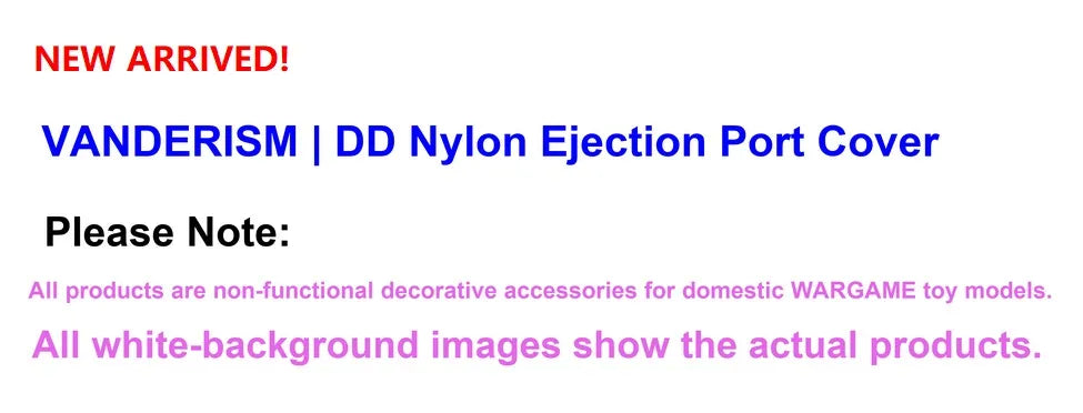 DD Nylon Ejection Port Cover (Pre-Order 50 Hari)