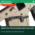 LDT KRISS Vector CNC Aluminum Extended Magazine Quick Release (Pre-Order 50 Hari)