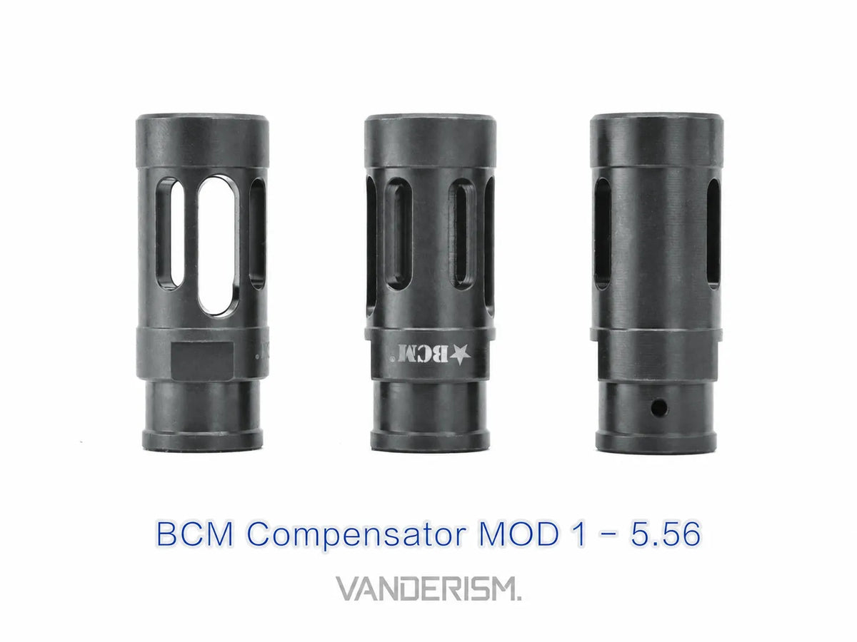 BCM MOD Steel Flash Hiders 14mm CCW | Gel Blaster WGG WGB Airsoft (Pre-Order 50 Hari)