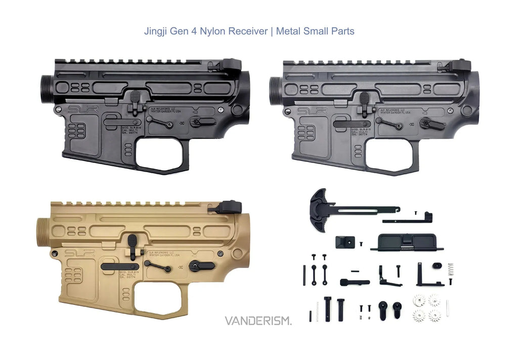 Jingji SLR B15 Gen 4 Nylon Receiver and Gearbox | Gel Blaster WGG WGB (Pre-Order 50 Hari)