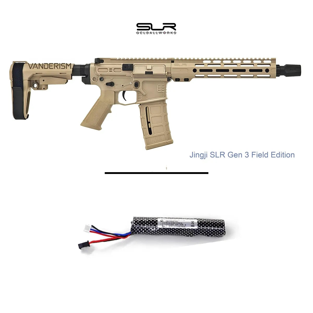 Jingji SLR Gen 3 Field Edition Gel Blaster (Pre-Order 50 Hari)