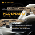 LDT MCX-SPEARLT Civilian-Style Toy Model, CNC-Machined with All-Steel PVD Small Parts, Limited to 1000; Preorder (Pre-Order 50 Hari)