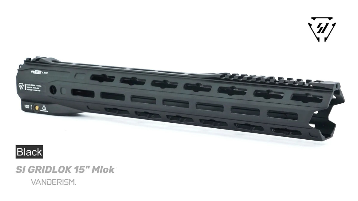 SI GRIDLOK Gen 3 Quick Release Metal Handguard | Gel Blaster WGG WGB Airsoft (Pre-Order 50 Hari)