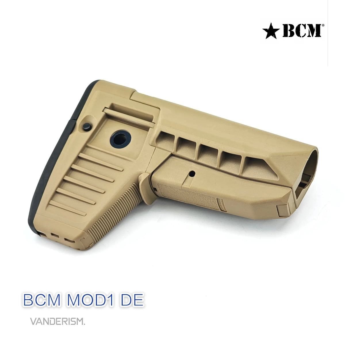 BCM MOD0S MOD2 MOD1 Nylon Stocks | Gel Blaster WGG WGB Airsoft (Pre-Order 50 Hari)