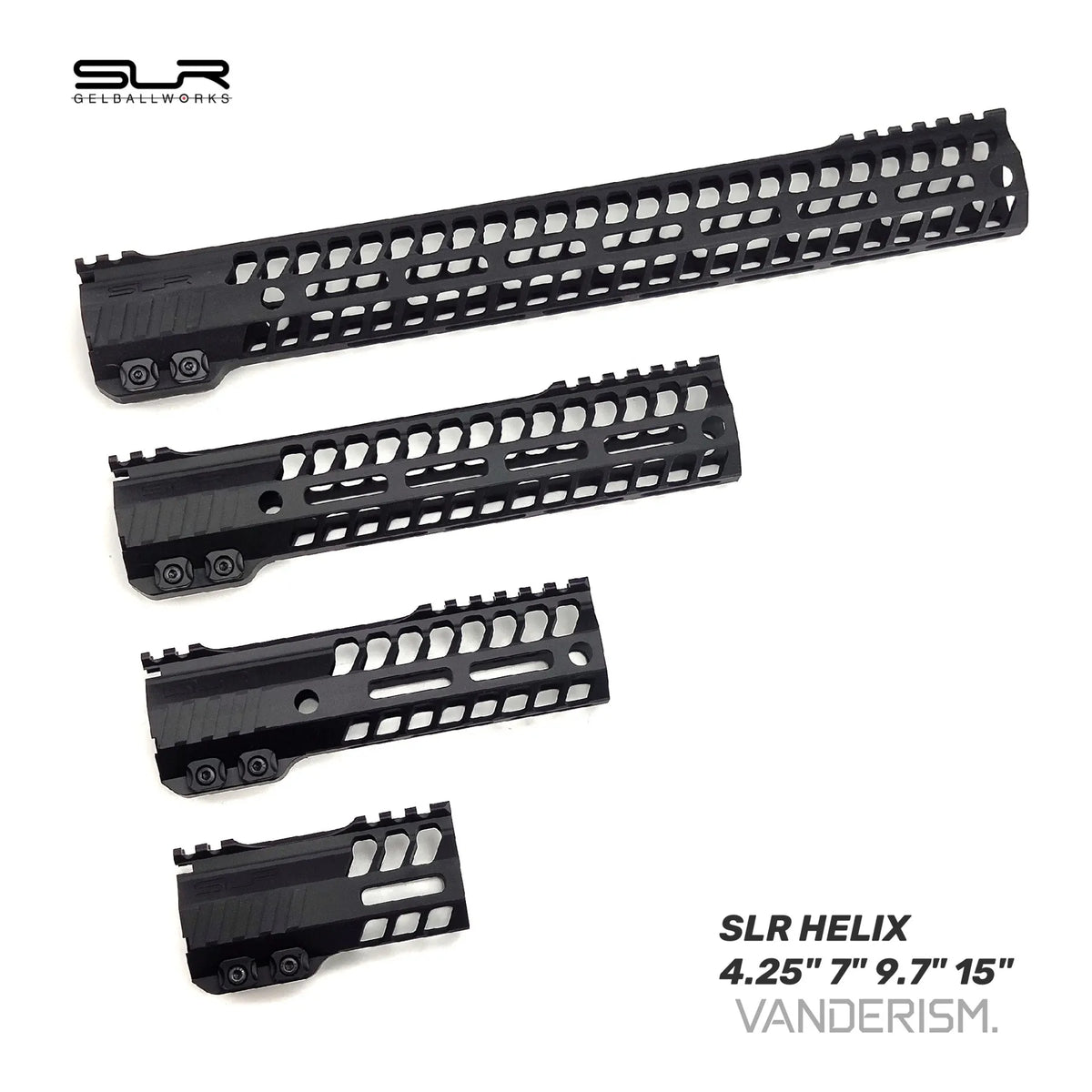 SLR HELIX Metal Handguards (Pre-Order 50 Hari)