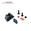 Kublai Glock P1 Fiber Optic Metal Sights (Pre-Order 50 Hari)