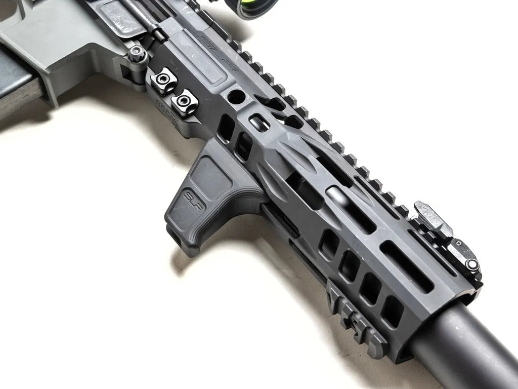 SLR MOD4 M LOK CNC Handstop | Gel Blaster WGG WGB Airsoft (Pre-Order 50 Hari)