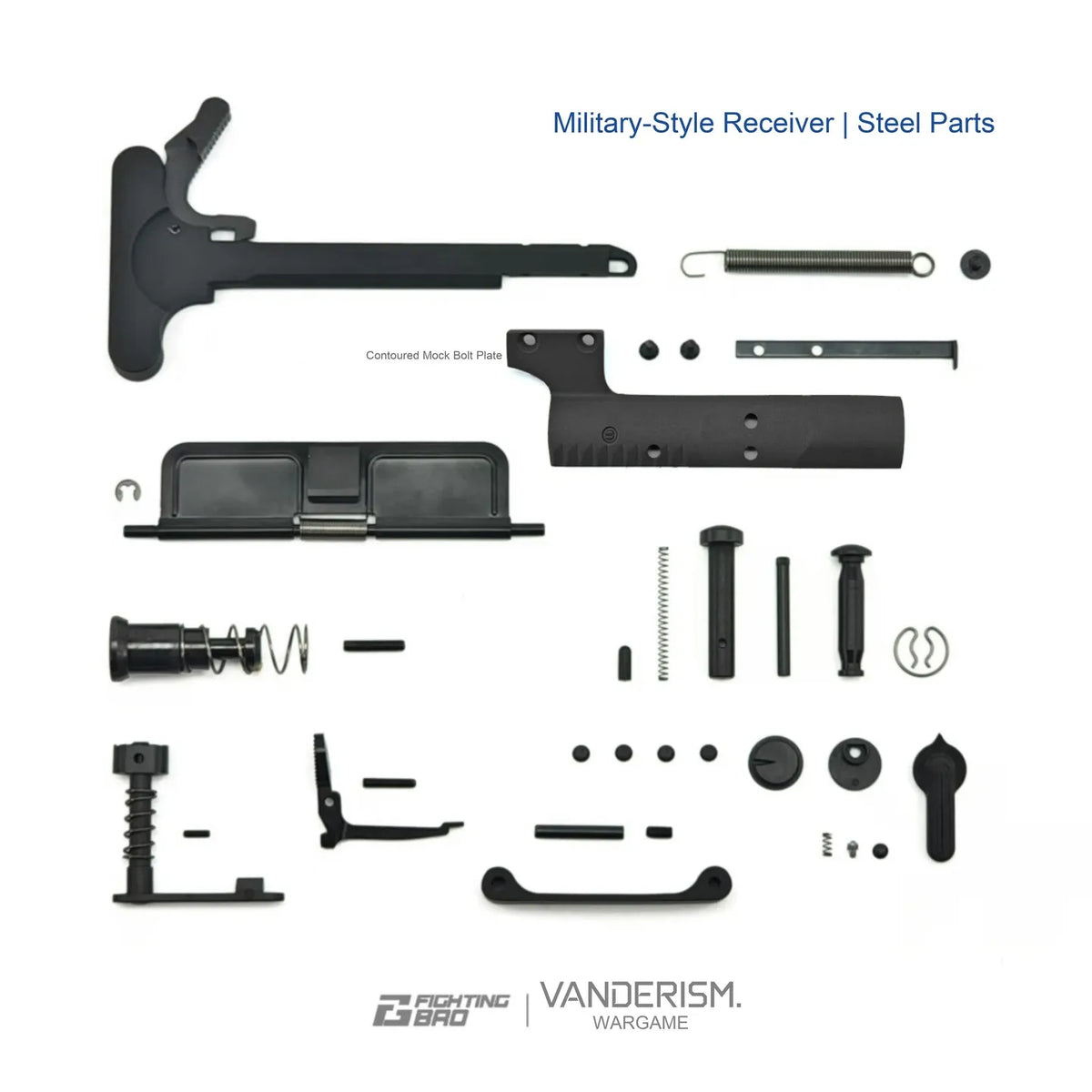 Colt GEISSELE DD SI Metal Receiver Kits | Gel Blaster WGG WGB (Pre-Order 50 Hari)