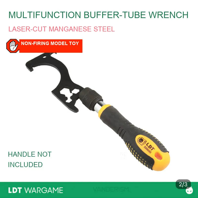 LDT Multifunction Buffer-Tube/Handguard-Ring Wrench and Bottle Opener (Pre-Order 50 Hari)