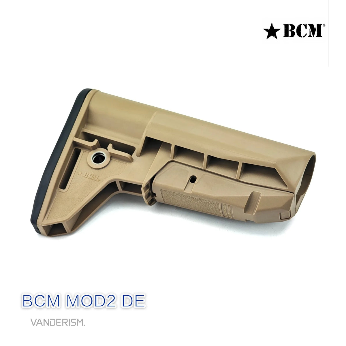 BCM MOD0S MOD2 MOD1 Nylon Stocks | Gel Blaster WGG WGB Airsoft (Pre-Order 50 Hari)
