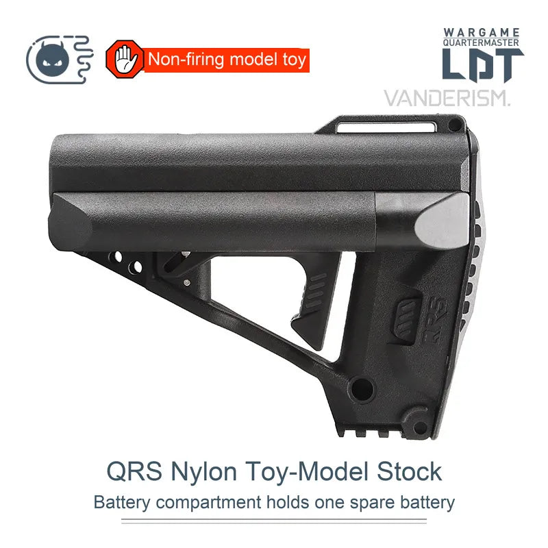 QRS Nylon Toy-Model Stock with Quick-Release Rear Cover (Pre-Order 50 Hari)