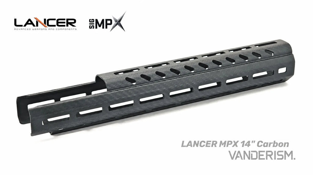 SIG MPX Carbon Fiber and Metal Handguards (Pre-Order 50 Hari)
