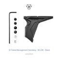 SI Nylon Cable Management Handstops and Foregrips (Pre-Order 50 Hari)