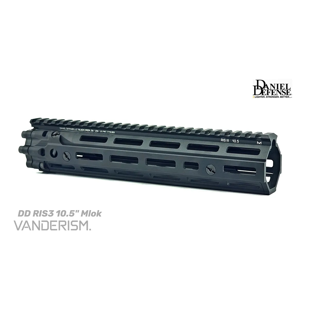 DD RIS3 Metal Handguards | Gel Blaster WGG WGB Airsoft (Pre-Order 50 Hari)