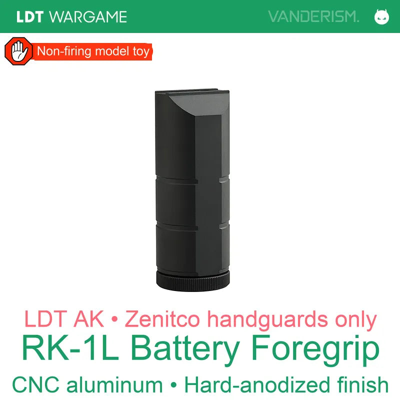 AK RK-1L CNC Aluminum Battery Foregrip, Zenitco Handguards Only (Pre-Order 50 Hari)
