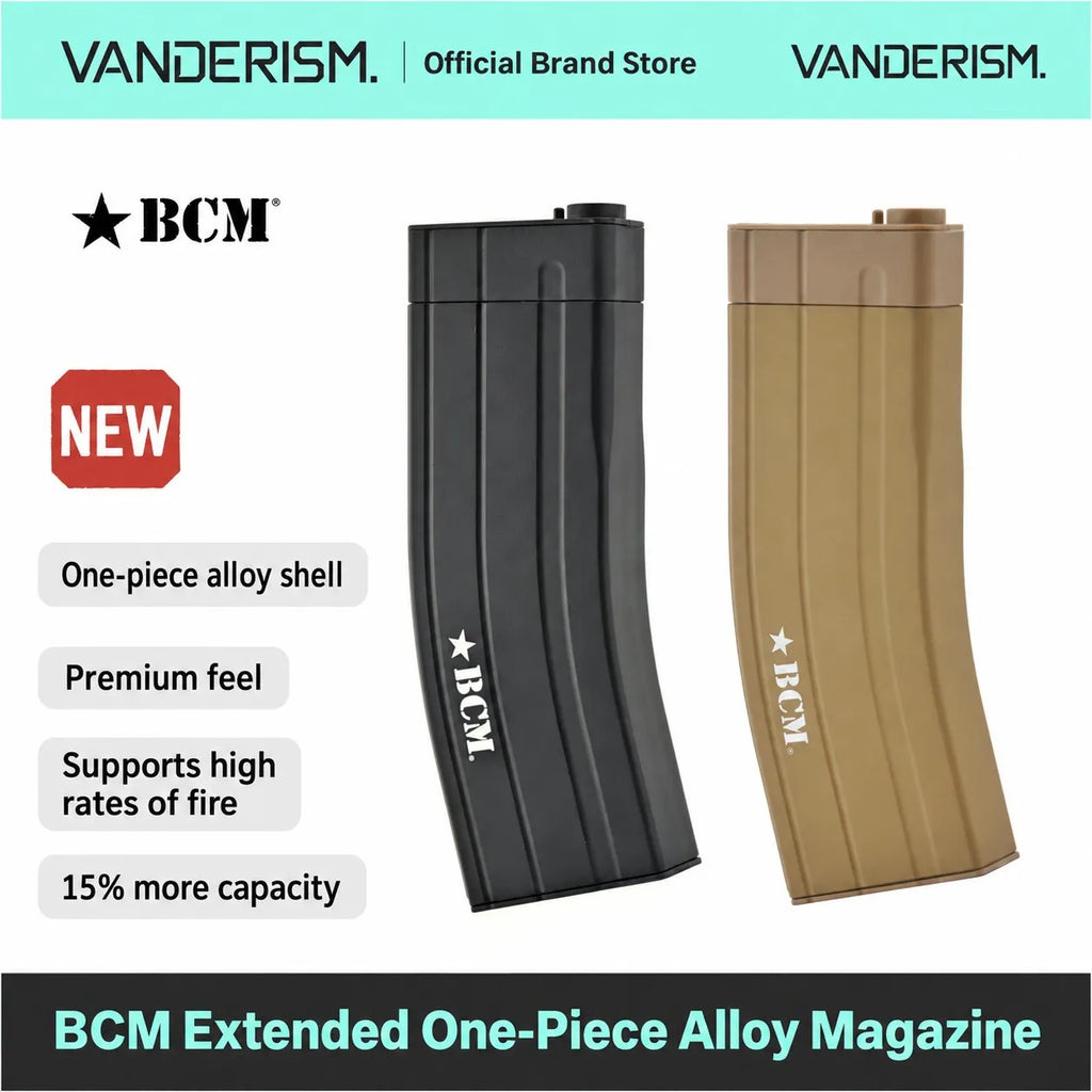 BCM Extended One Piece Alloy Magazines (Pre-Order 50 Hari)