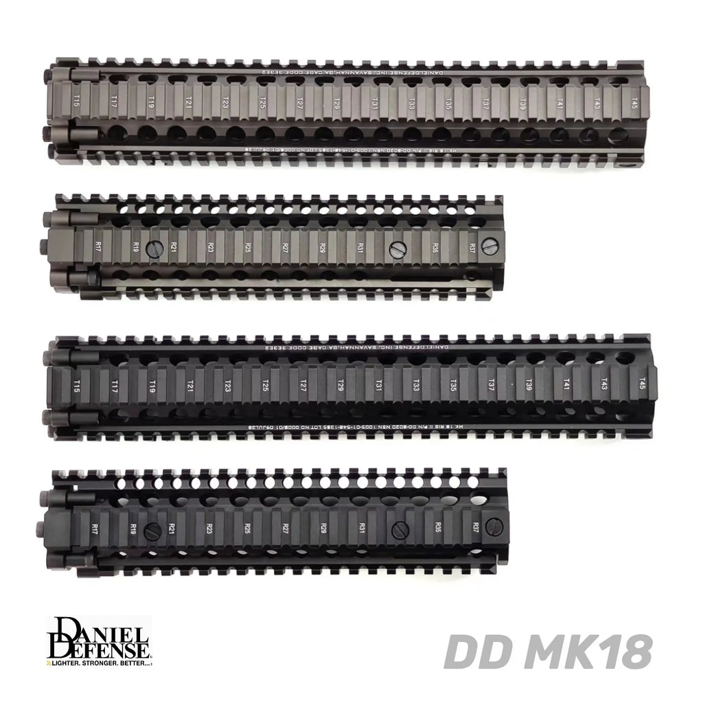 DD MK18 Metal Handguards | Gel Blaster WGG WGB Airsoft (Pre-Order 50 Hari)