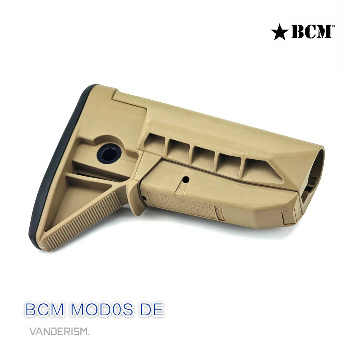 BCM MOD0S MOD2 MOD1 Nylon Stocks | Gel Blaster WGG WGB Airsoft (Pre-Order 50 Hari)