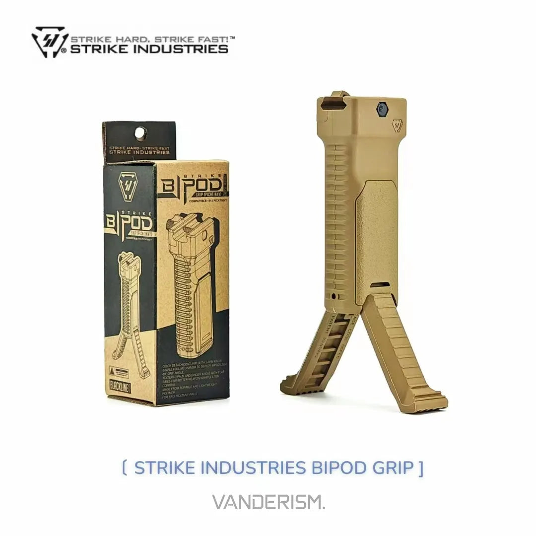 SI Strike Nylon Bipod Grip | Gel Blaster WGG WGB (Pre-Order 50 Hari)
