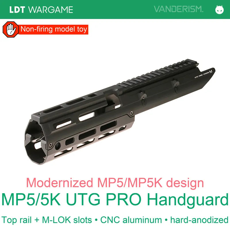 MP5 / MP5K UTG PRO Modern MLOK Handguard (Pre-Order 50 Hari)