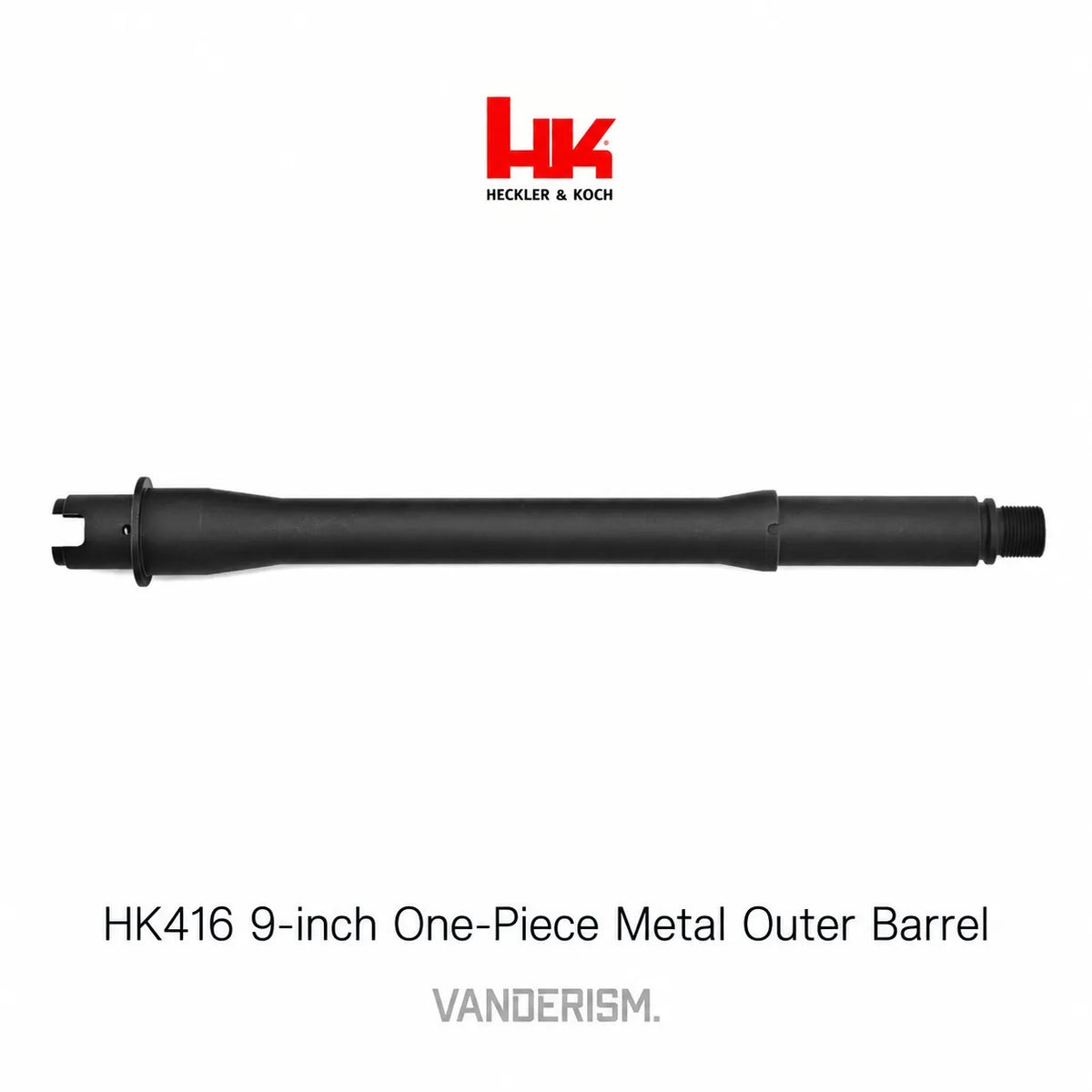 HK416 Outer Barrel Gas Block Sight and Flash Hider Set (Pre-Order 50 Hari)