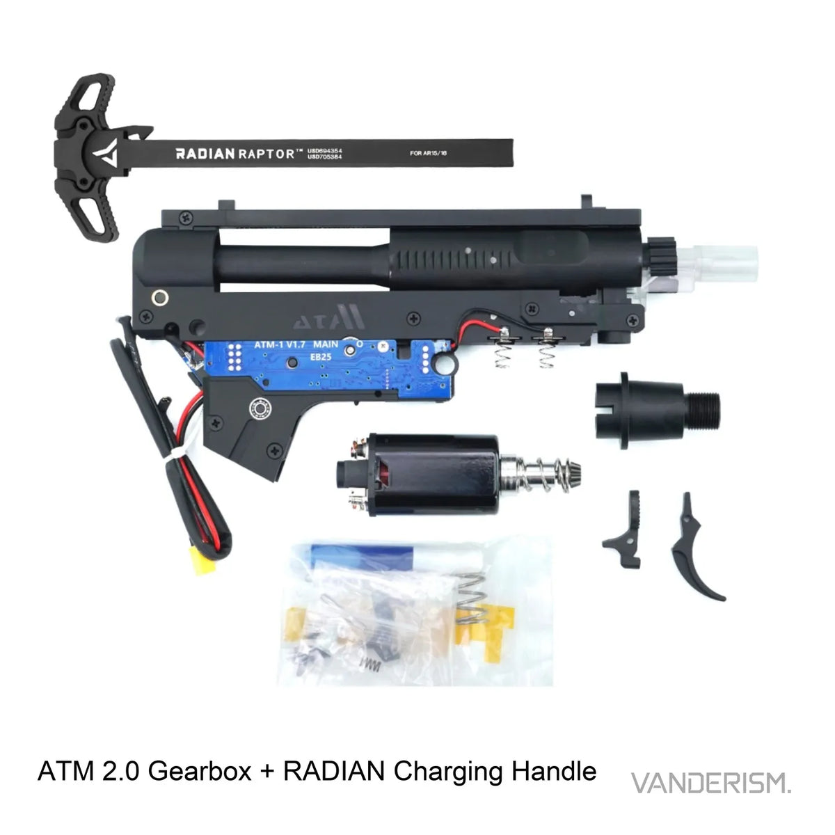ATM 2.0 Gearbox and CNC Upgrade Parts | Gel Blaster WGG WGB (Pre-Order 50 Hari)