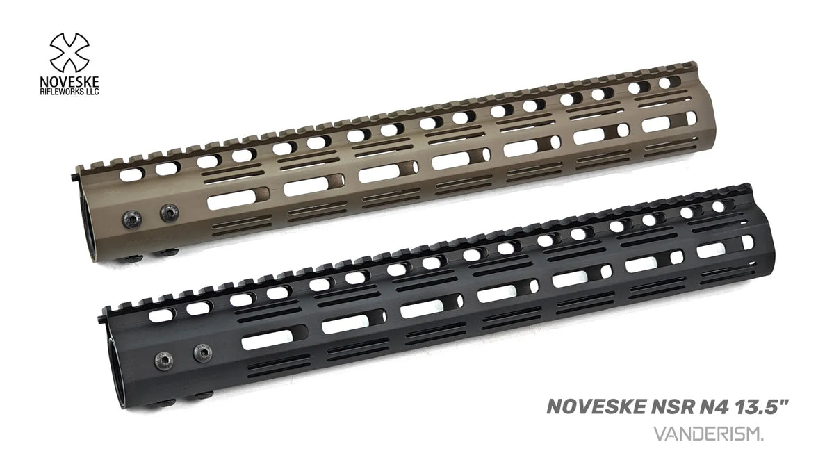 NOVESKE NSR N4 Metal Handguards | Gel Blaster WGG WGB Airsoft (Pre-Order 50 Hari)