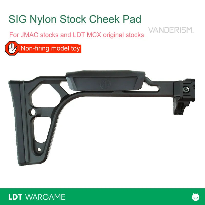 SIG Cheek Pad for LDT MCX Original Stock / JMAC Folding Stock (Pre-Order 50 Hari)