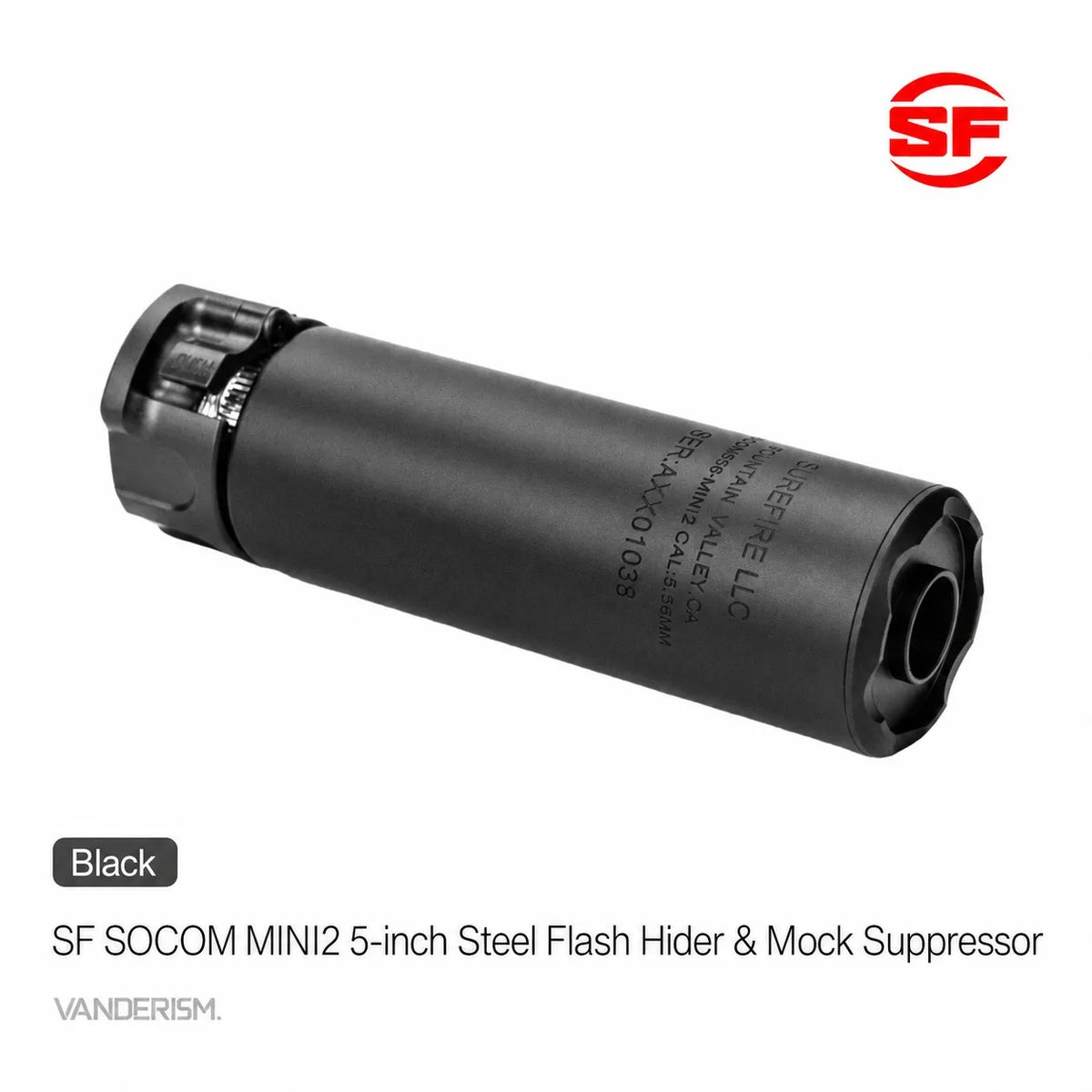 SUREFIRE WARDEN SOCOM MINI2 RC2 Muzzle Device Collection | Gel Blaster WGG WGB Airsoft (Pre-Order 50 Hari)