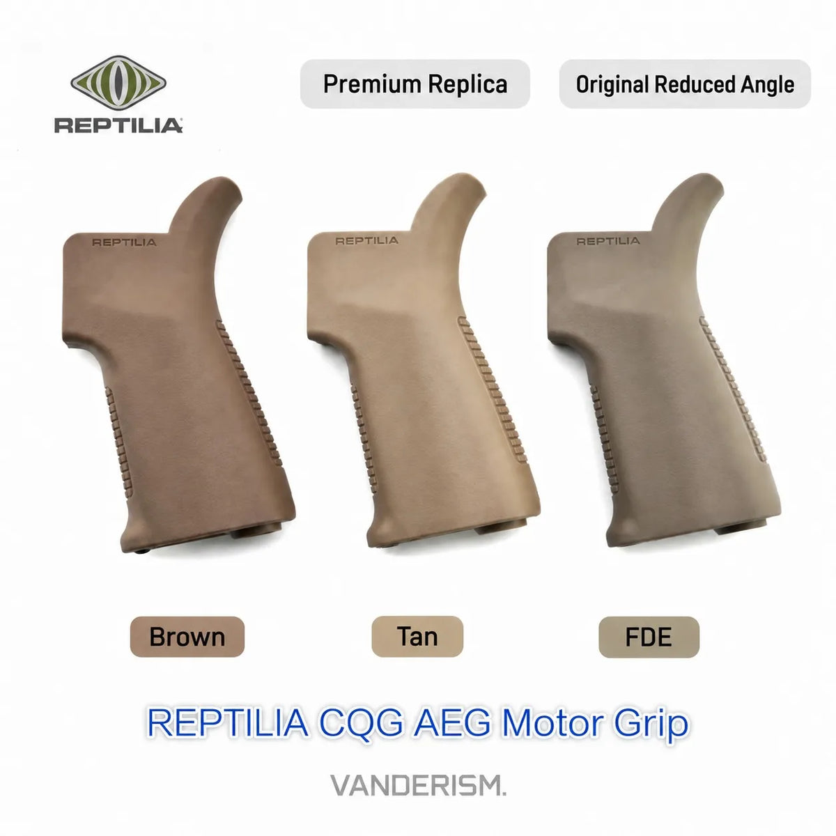 REPTILIA CQG 480 Motor Grip | Gel Blaster WGG WGB (Pre-Order 50 Hari)