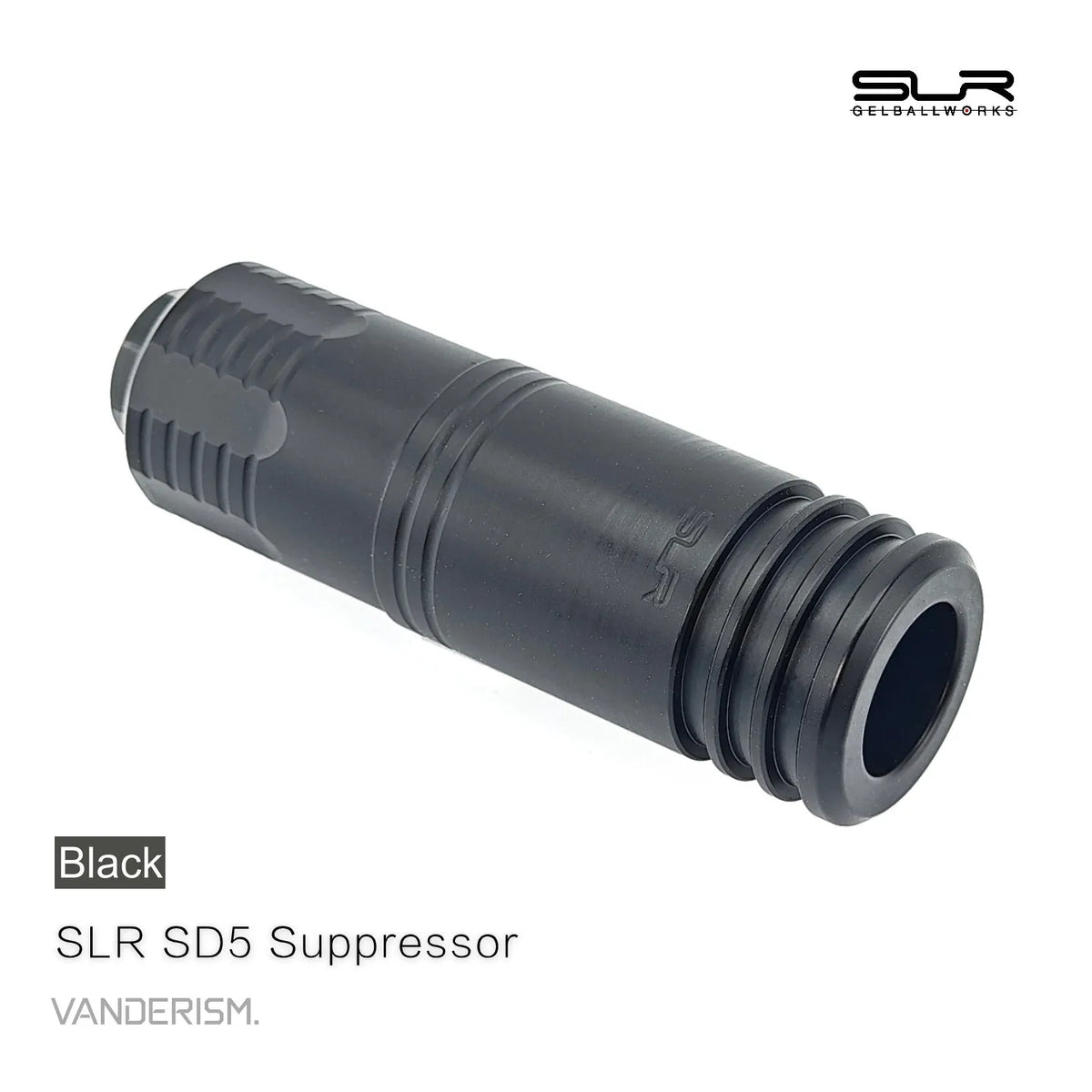 SLR NOTAS SD5 Faux Suppressor 14mm CCW | Gel Blaster WGG WGB Airsoft (Pre-Order 50 Hari)