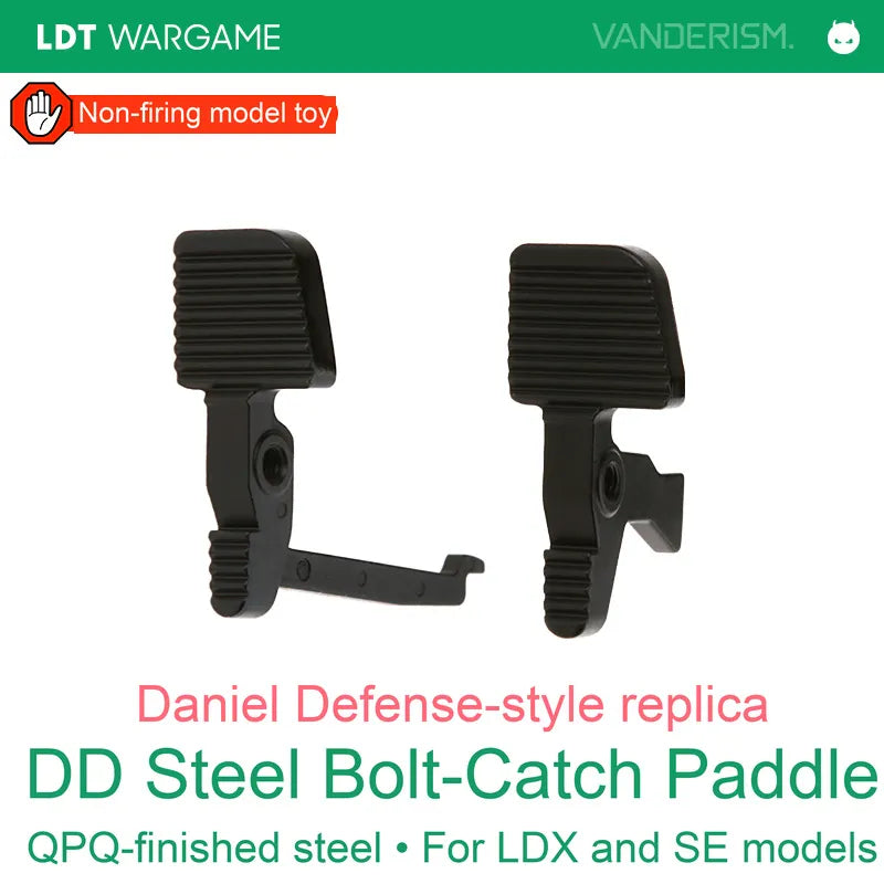 DD Replica Steel Bolt-Release Paddle for LDX / SE Toy Models (Pre-Order 50 Hari)