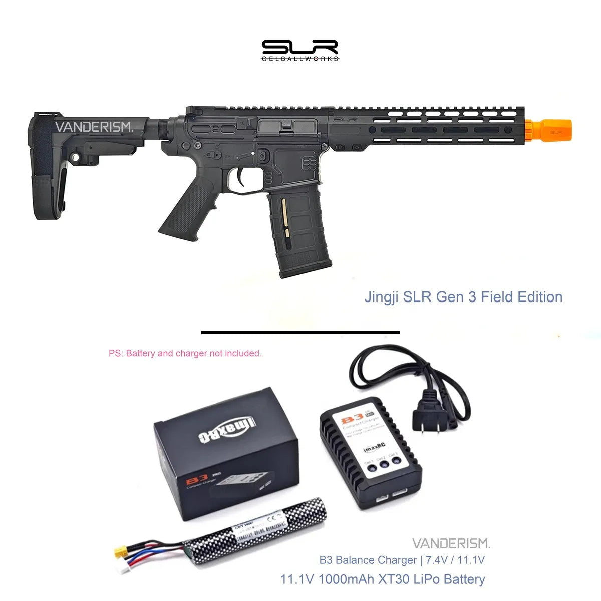 Jingji SLR Gen 3 Field Edition Gel Blaster (Pre-Order 50 Hari)