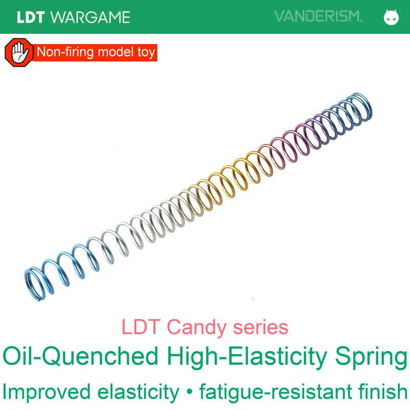 LDT Candy Oil-Quenched Fatigue-Resistant High-Elasticity Spring (Pre-Order 50 Hari)