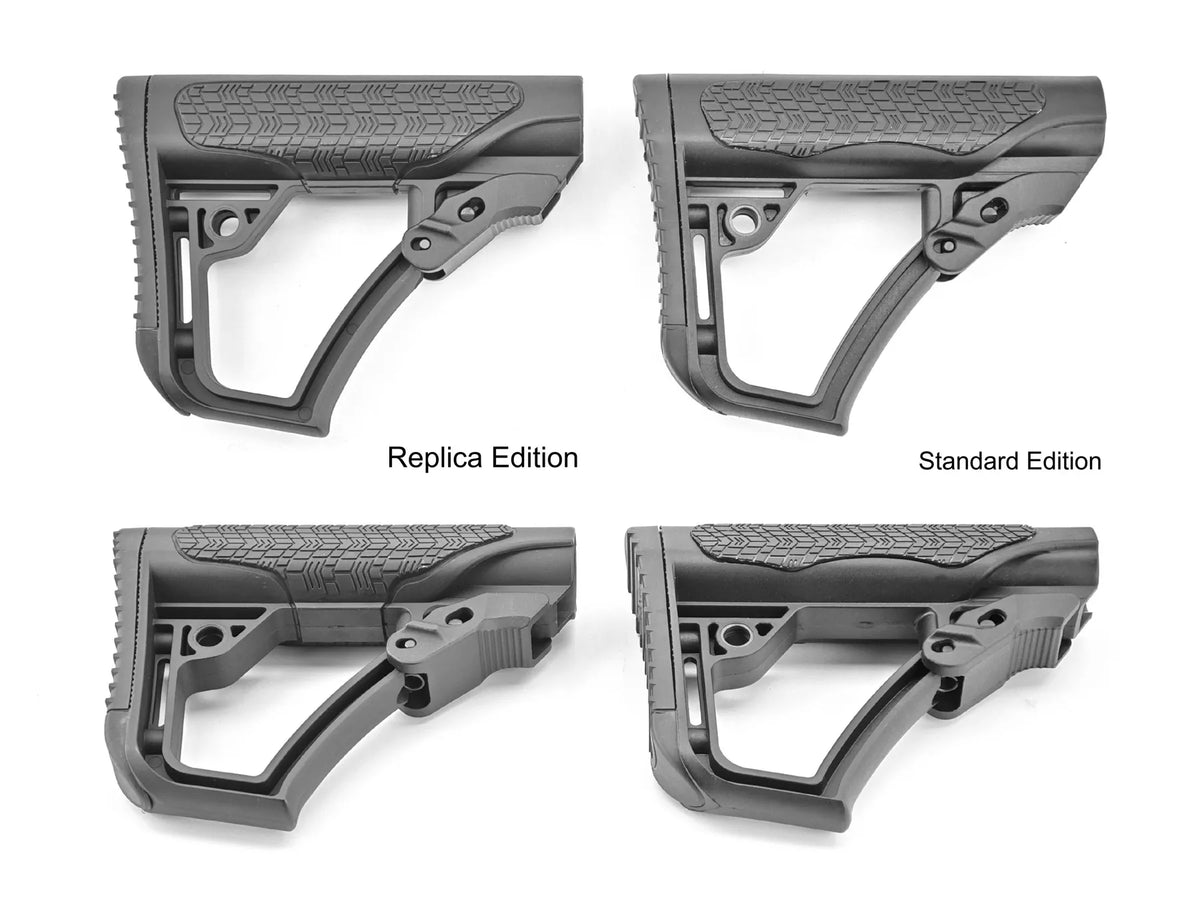 DD Nylon Stock | Gel Blaster WGG WGB Airsoft (Pre-Order 50 Hari)