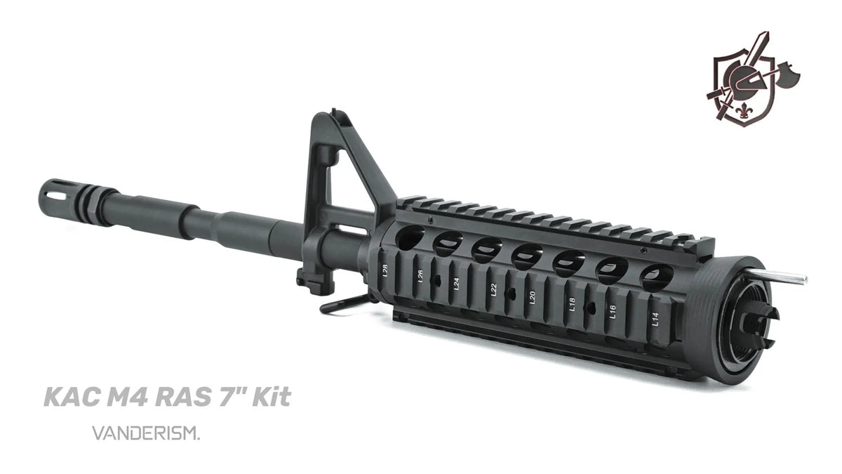 KAC M4 RAS 7 Inch Metal Front End Kit | Gel Blaster WGG WGB (Pre-Order 50 Hari)