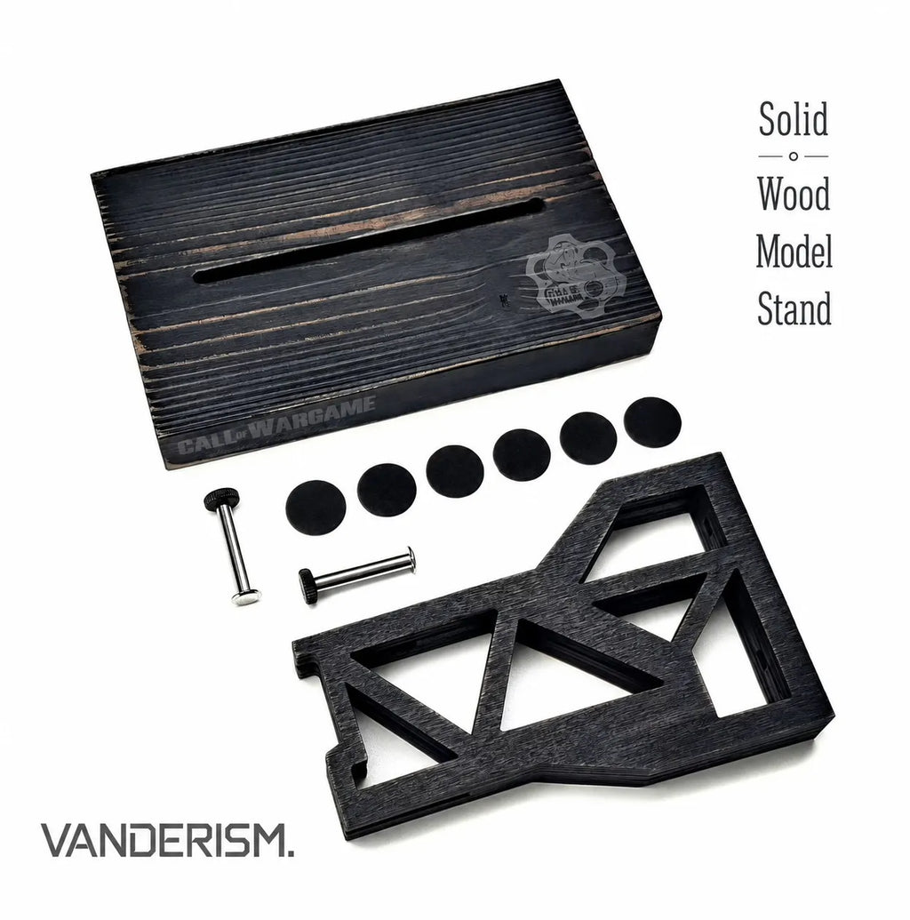 AR M4 HK416 Wooden Display Stand (Pre-Order 50 Hari)
