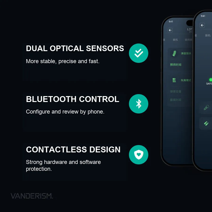 LDT ETU V2 PRO Optical Electronic Trigger Unit, Bluetooth App Control and Battery Protection (Pre-Order 50 Hari)