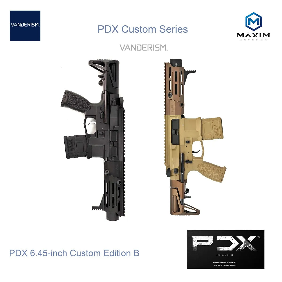 Jingji MAXIM DEFENSE PDX Custom Gel Blaster (Pre-Order 50 Hari)